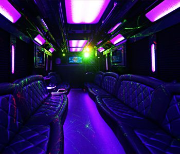 28-30 Passenger Bus interior